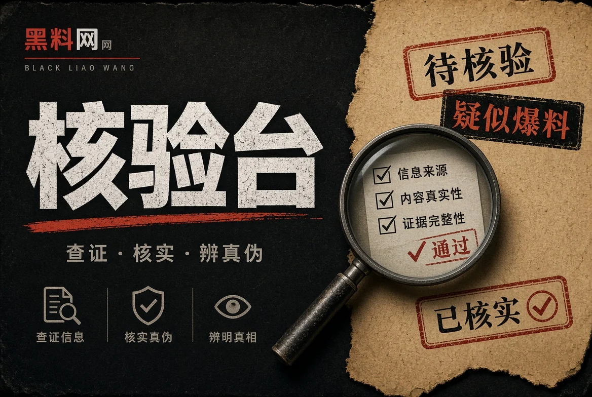 对证台公共信息核验视觉